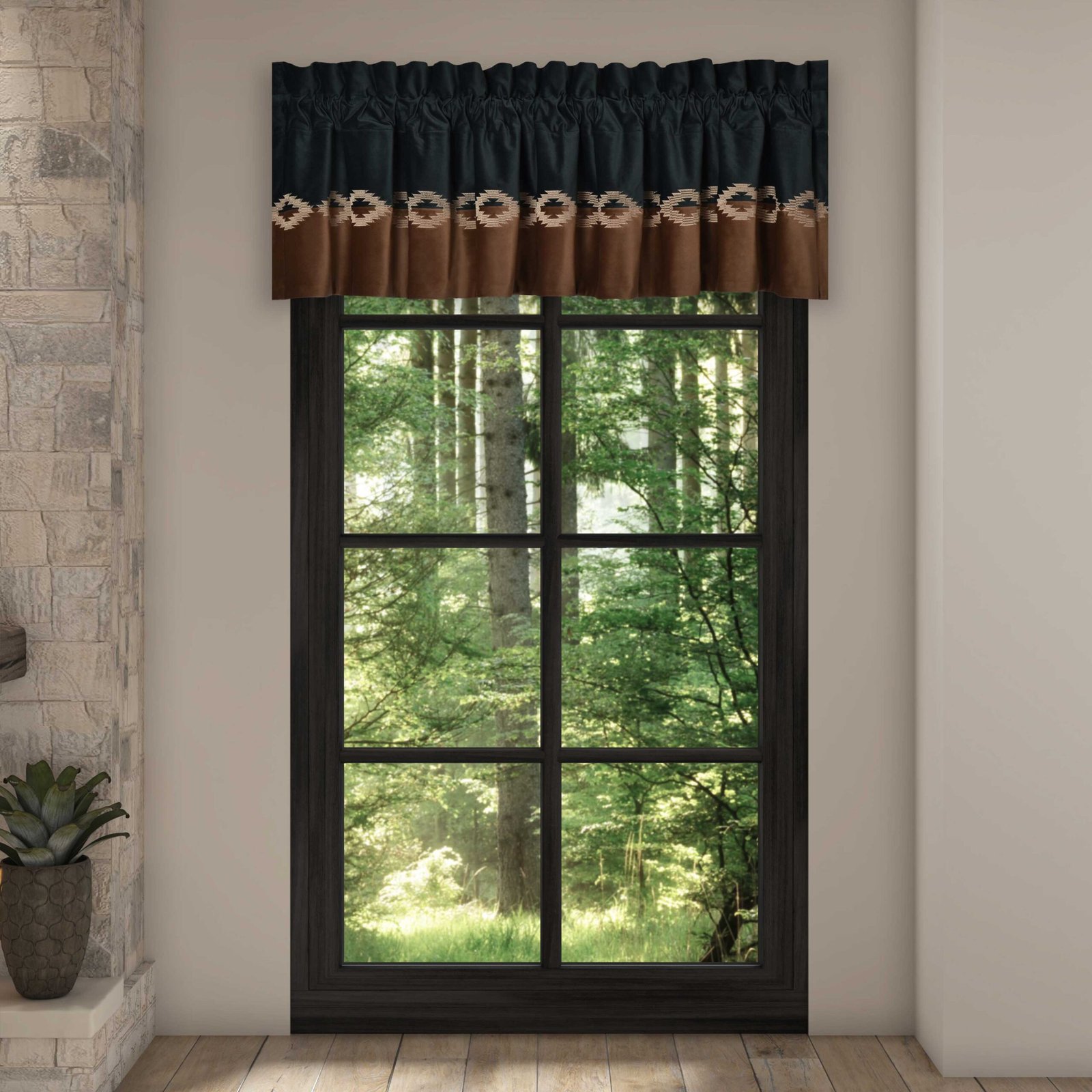 BajaTealStraightWindowValance.jpg