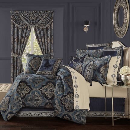 Middlebury Indigo 4-Piece Comforter Set