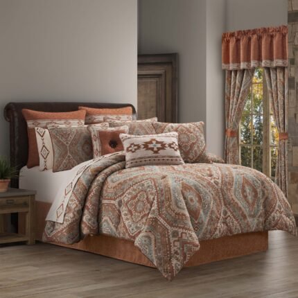 Jackson Lodge Clay 4 Piece Comforter Set