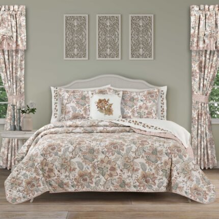 Janessa Spice 3 Piece Quilt Set