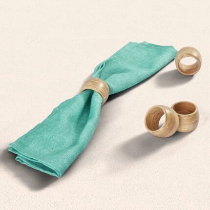 J Queen New York Jules Green 4 Piece Napkin Set