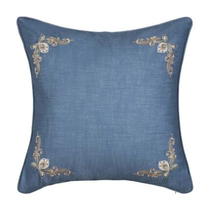J Queen New York Michaela Prussian Navy Euro Sham