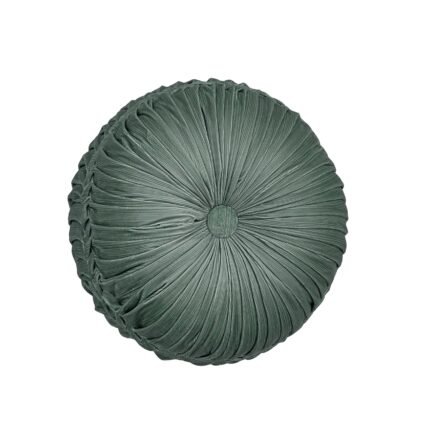 Nico Spa Tufted Round Decorative Throw Pillow 15" x 15"