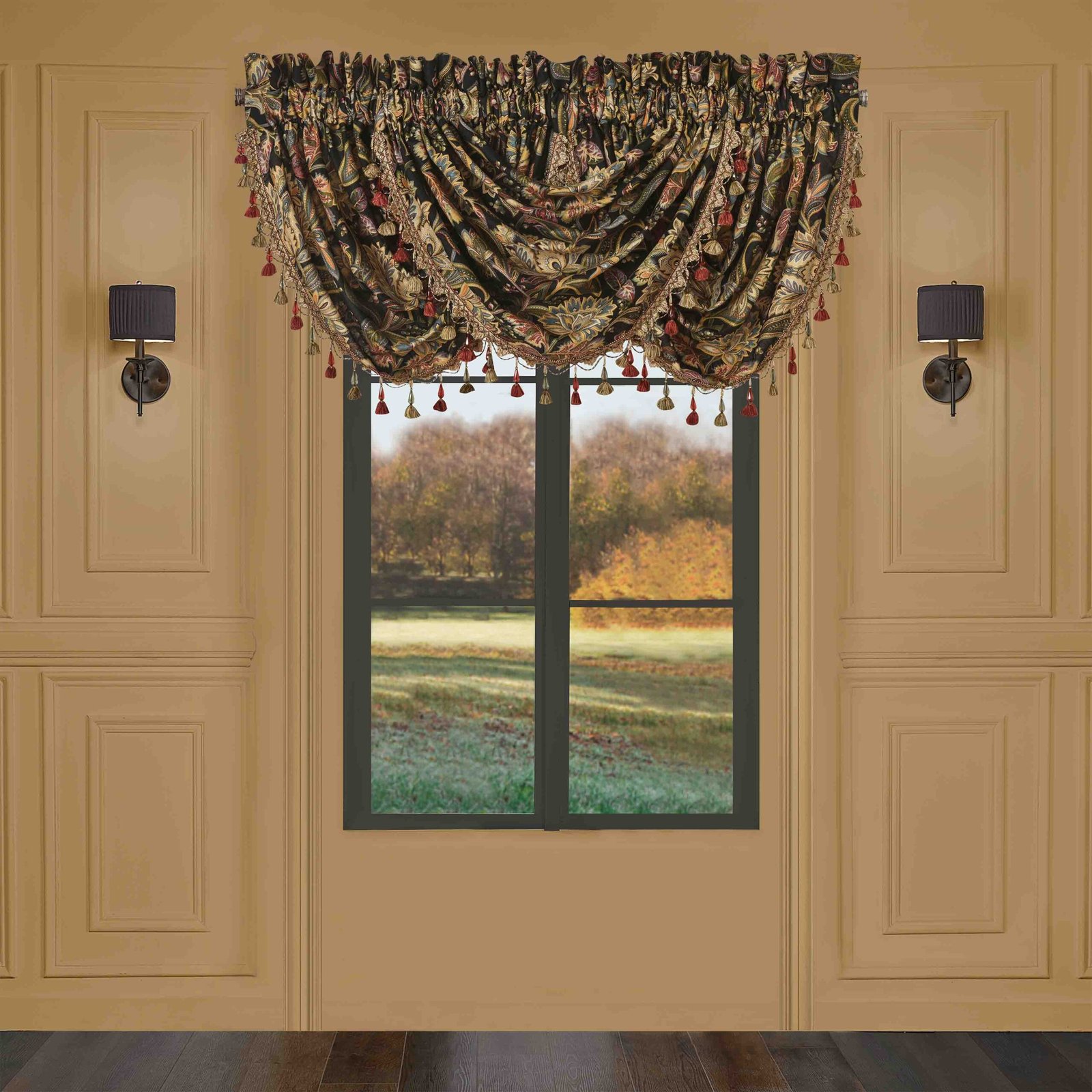 StefaniaBlackWaterfallWindowValance.jpg