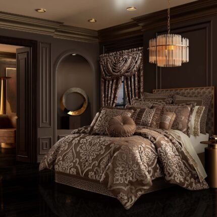 Surano Copper 4-Piece Comforter Set By J Queen